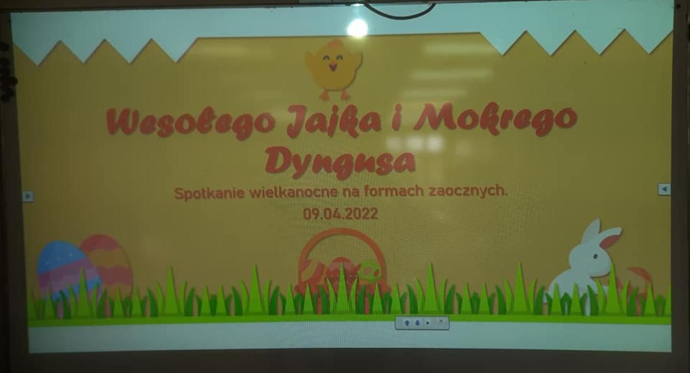Spotkanie wielkanocne na formach zaocznych