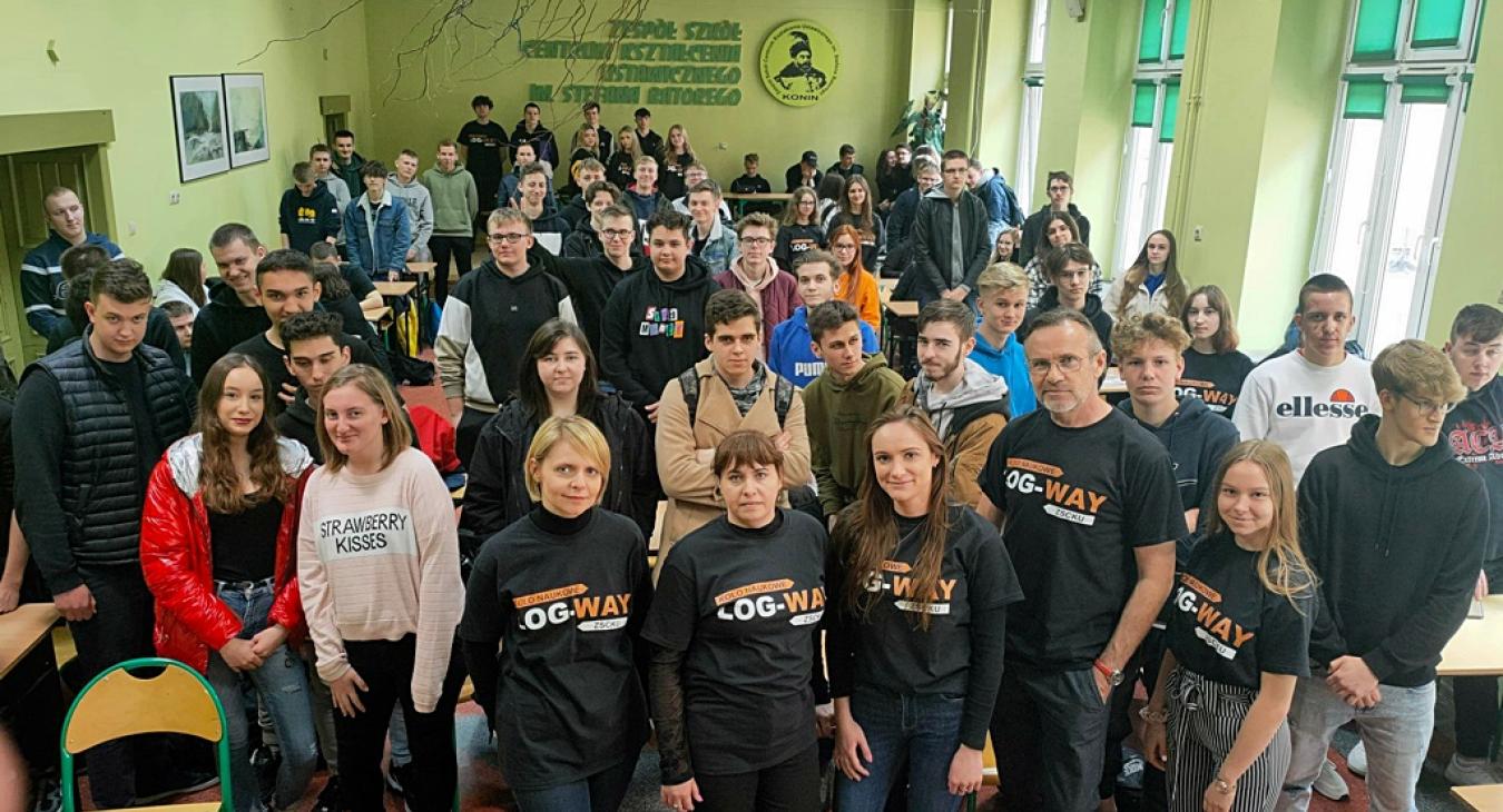 Dzień logistyka w ZSCKU Konin