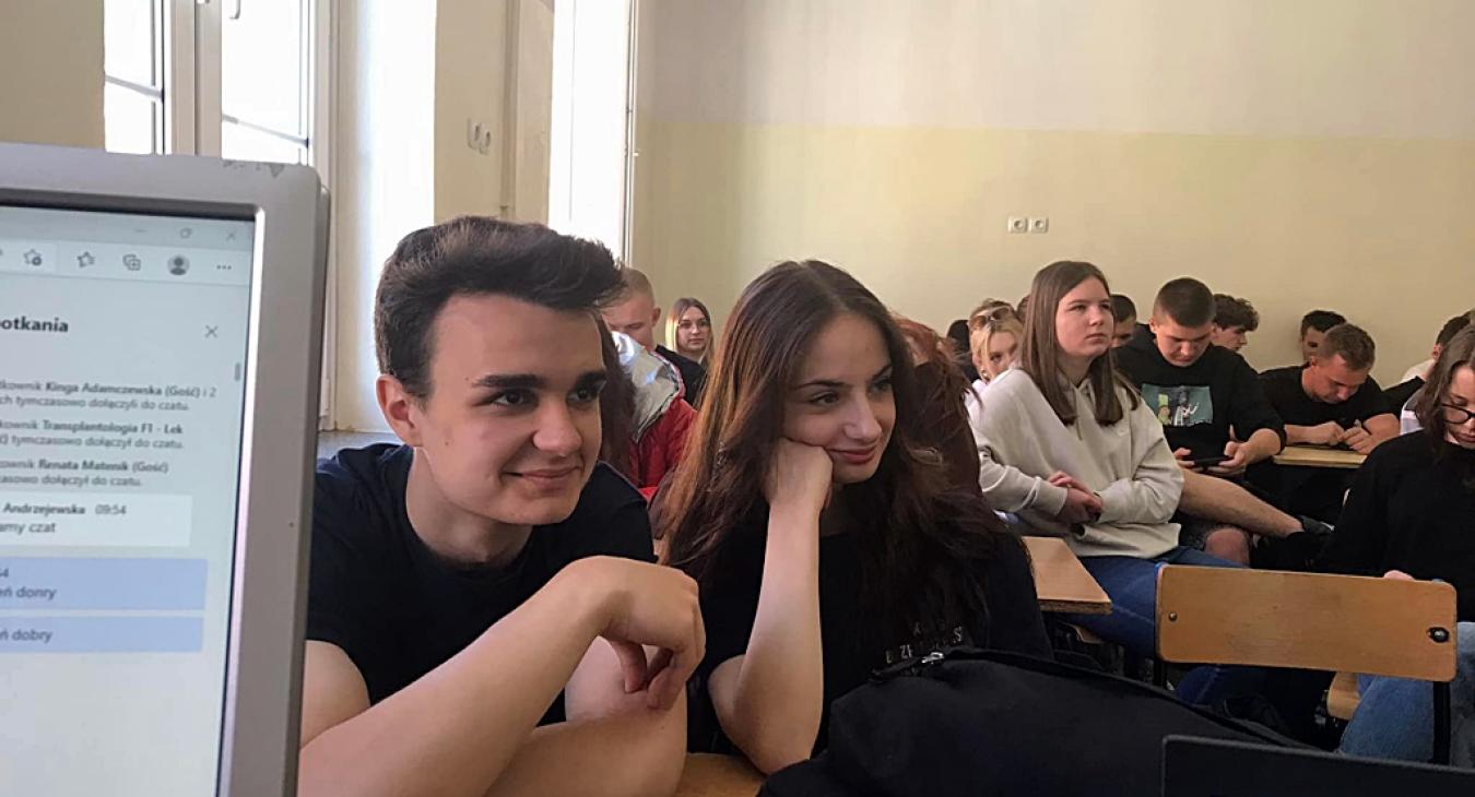 DRUGIE ŻYCIE - Spotkanie z lekarzem transplantologii oraz osobą po przeszczepie