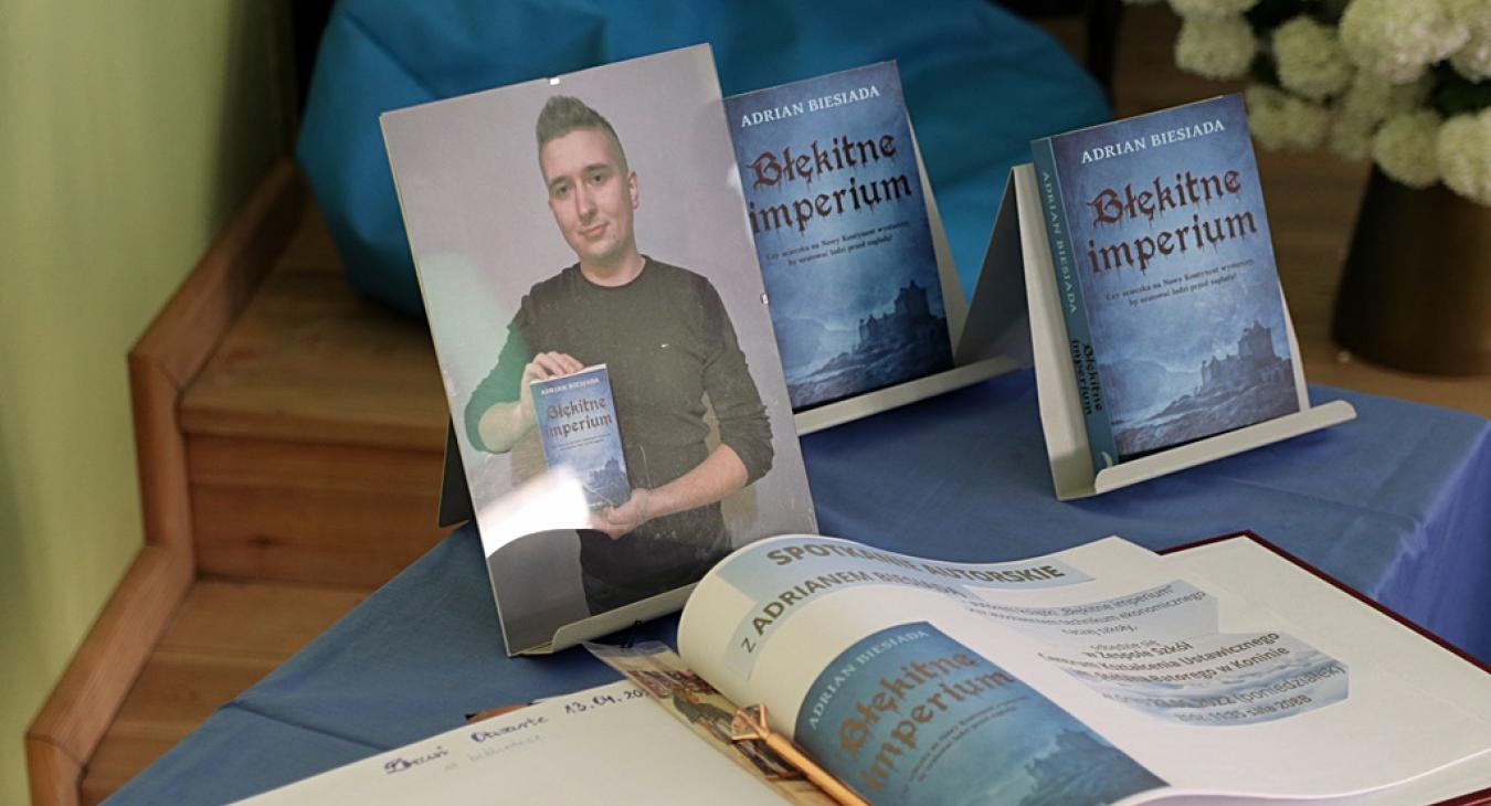 SPOTKANIE AUTORSKIE z ADRIANEM BIESIADA