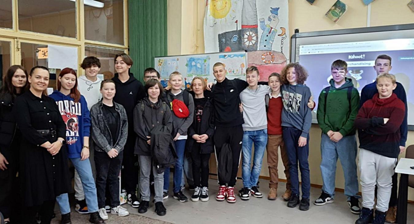 WIZYTA W SZKOLE PODSTAWOWEJ NR 12 w KONINIE