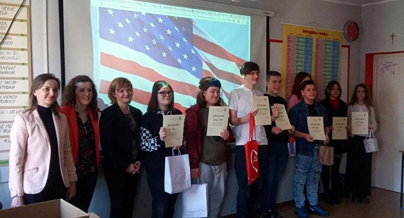 X Jubileuszowy Międzyszkolny Konkurs Wiedzy o USA 