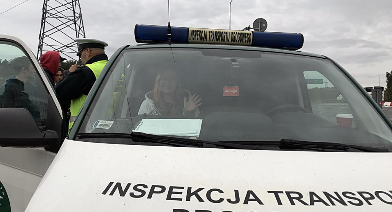 Zajęcia terenowe z Inspektorami WITD