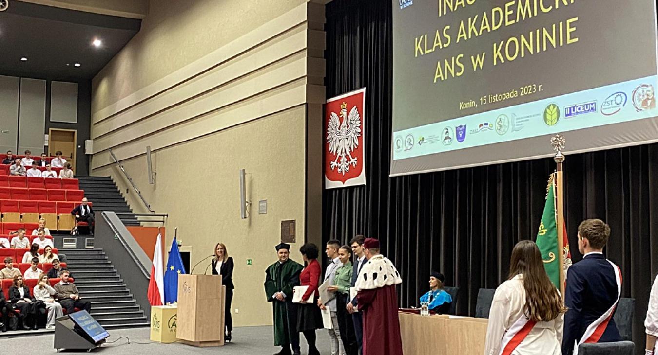 Inauguracja Klas Akademickich ANS w Koninie