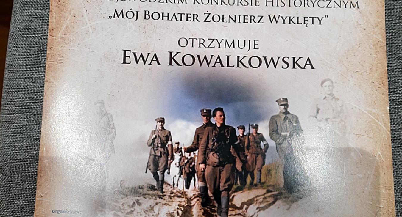 Wojewódzki Konkurs Historyczny „Mój Bohater - Żołnierz Wyklęty"