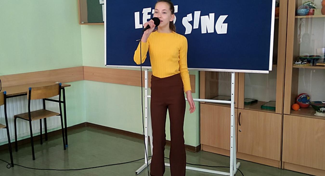 Finał Międzyszkolnego Konkursu Piosenki Anglojęzycznej 'Let's sing!'