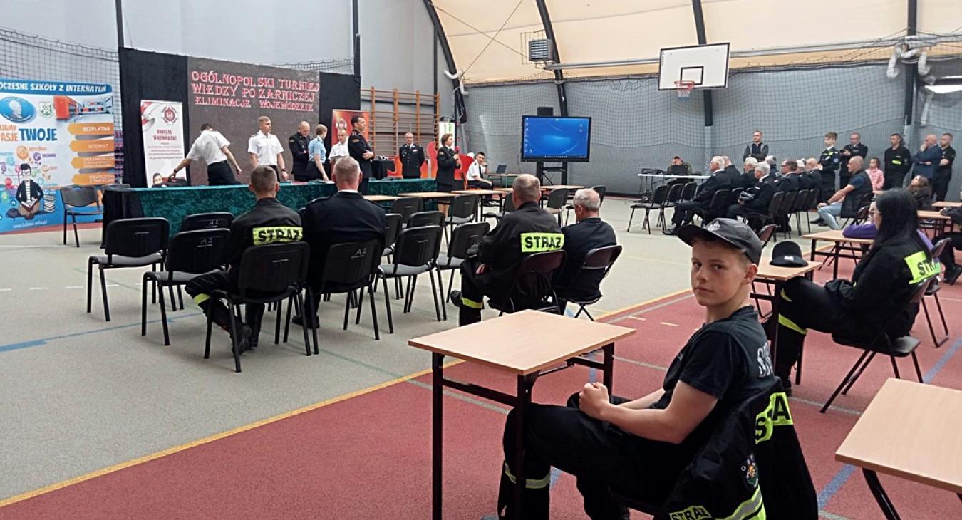 Ogólnopolski Turniej Wiedzy Pożarniczej na etapie wojewódzkim w Lubaszu