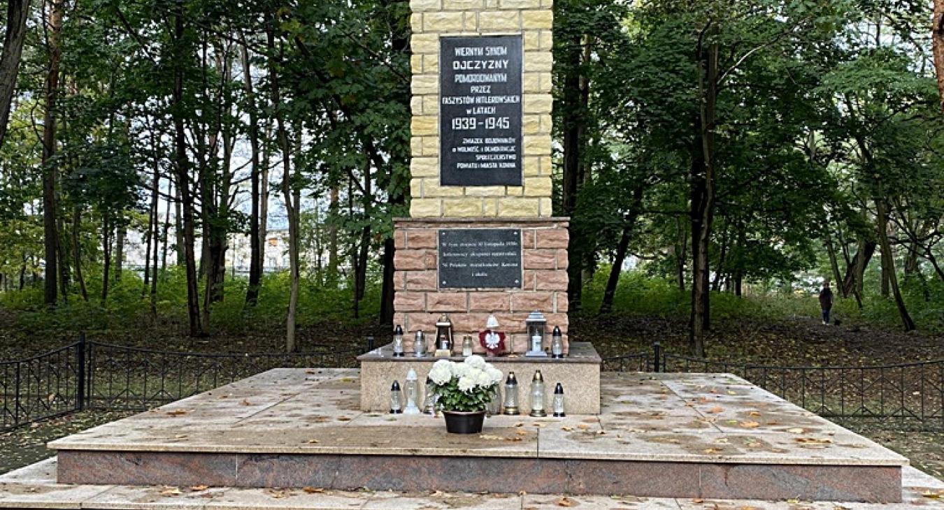 Pamięci pomordowanych mieszkańców Konina podczas II wojny światowej 