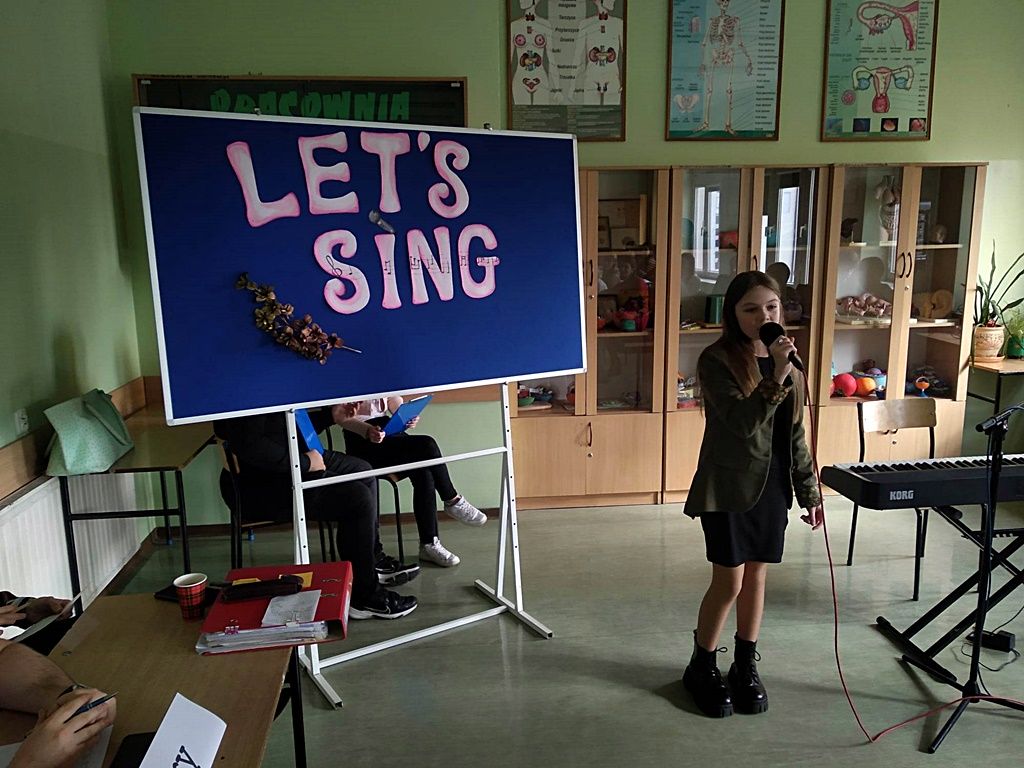 Fotorelacja z Międzyszkolnego Konkursu Piosenki Anglojęzycznej Let's sing!