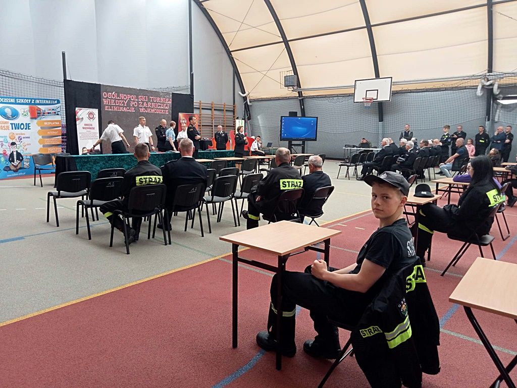 Ogólnopolski Turniej Wiedzy Pożarniczej na etapie wojewódzkim w Lubaszu